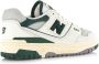 New Balance 550 | sea salt marsh green Wit Leer Lage sneakers Unisex - Thumbnail 27