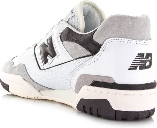 New Balance 550 sneakers white black Wit Leer Lage sneakers Unisex