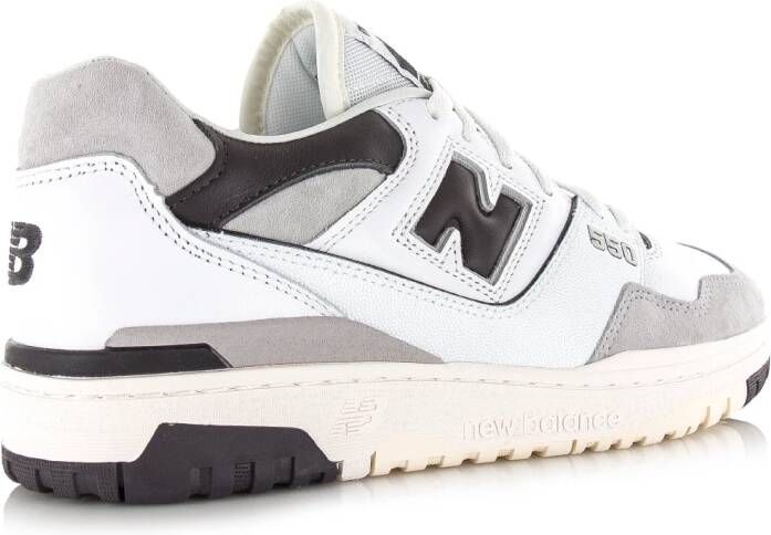 New Balance 550 sneakers white black Wit Leer Lage sneakers Unisex