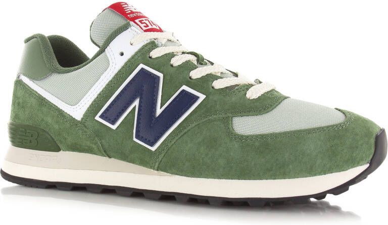 New Balance 574 Groen Suede Lage sneakers Unisex