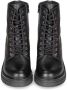 POELMAN leren veterboot zwart Leer Veterboots Dames - Thumbnail 11