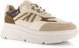 POELMAN LPJANA-05POE1 sneaker Beige Leer Lage sneakers Dames - Thumbnail 5