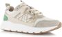 PS Poelman Cibel chunky leren sneakers groen beige - Thumbnail 5