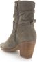 POELMAN Haklaars Taupe Suede Enkellaars met hak Dames - Thumbnail 4