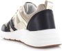 POELMAN zwarte beige sneakers van mesh Zwart Mesh Lage sneakers Dames - Thumbnail 11