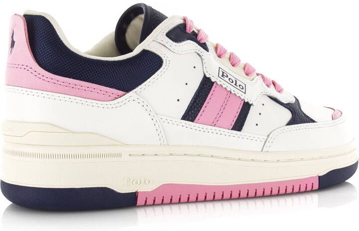 Polo Ralph Lauren Masters Sport | whit Wit Leer Lage sneakers Dames