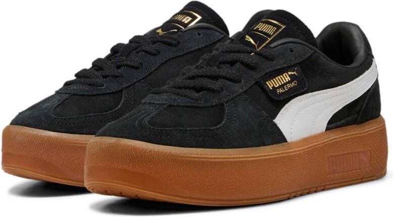 Puma Palermo | Elevata sneaker Zwart Suede Lage sneakers Dames