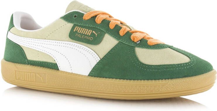 Puma Palermo Green-Vine Groen Suede Lage sneakers Unisex