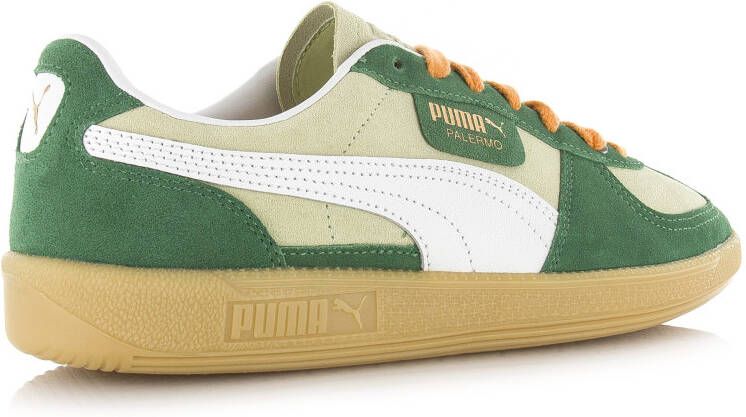 Puma Palermo Green-Vine Groen Suede Lage sneakers Unisex