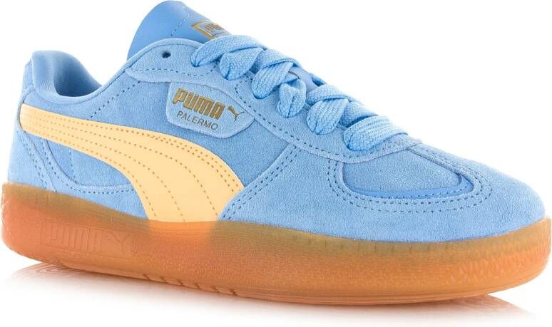 Puma Palermo Moda Xtra Gum Wns blauw Suede Lage sneakers Dames