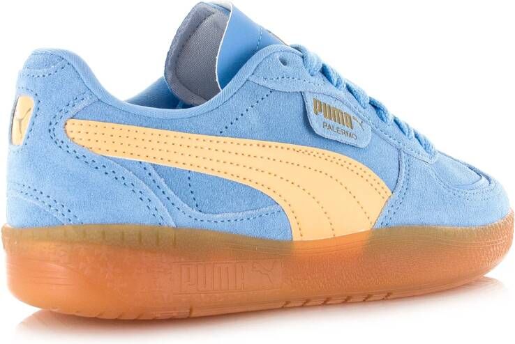 Puma Palermo Moda Xtra Gum Wns blauw Suede Lage sneakers Dames