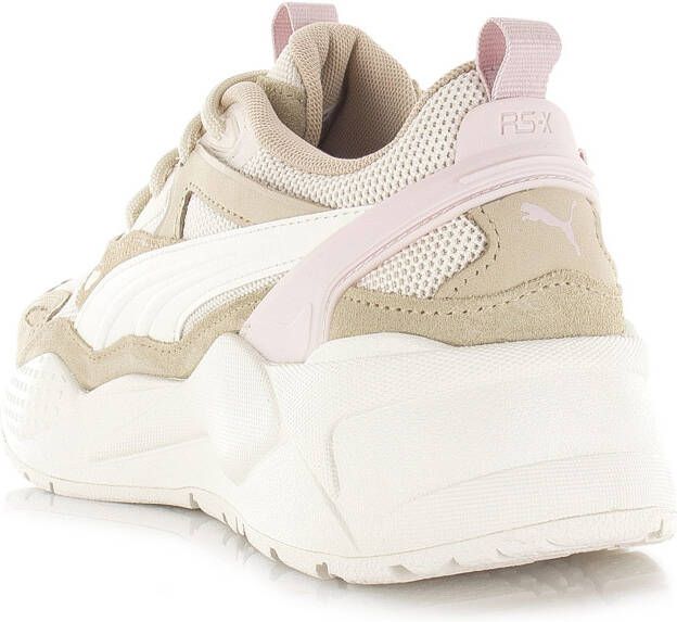 Puma RS-X Efekt PRM Beige Mesh Lage sneakers Dames