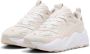 Puma RS X efekt prm wns frosted ivory wh Beige Leer Lage sneakers Dames - Thumbnail 3