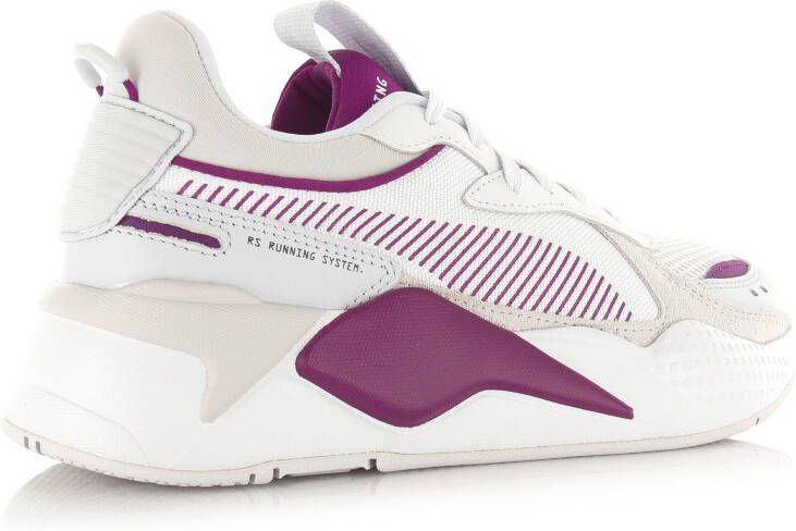 Puma RS-X Reinvention White-Magenta Wit Mesh Lage sneakers Dames