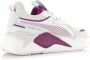 Puma RS-X Reinvention White-Magenta Wit Mesh Lage sneakers Dames - Thumbnail 4