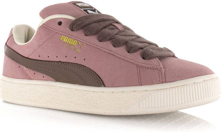 Puma Suede XL future pink warm white Roze Suede Lage sneakers Dames