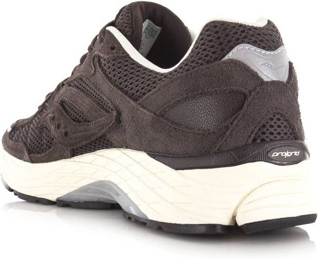 Saucony Progrid Omni 9 | Coffee Cream Bruin Mesh Lage sneakers Unisex