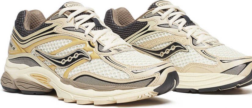 Saucony Progrid omni 9 gold Beige Nylon Lage sneakers Unisex