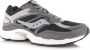 Saucony Progrid Omni 9 | grey black Grijs Suede Lage sneakers Unisex - Thumbnail 4