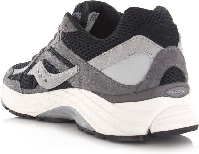 Saucony Progrid Omni 9 | grey black Grijs Suede Lage sneakers Unisex