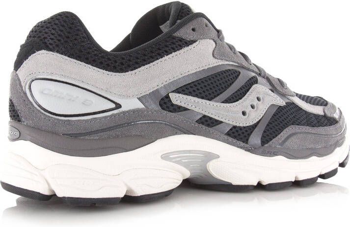 Saucony Progrid Omni 9 | grey black Grijs Suede Lage sneakers Unisex