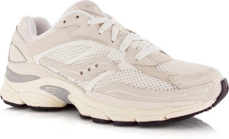 Saucony Progrid Omni 9 white Wit Suede Lage sneakers Unisex