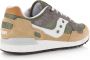 Saucony Stijlvolle Tan Green White Sneakers Beige Heren - Thumbnail 12