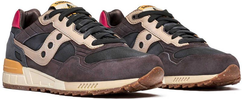 Saucony Shadow 5000 | Black Brown Zwart Suede Lage sneakers Unisex