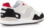 Saucony Stoffen Suède Sneakers met Rubberen Zool White Heren - Thumbnail 14