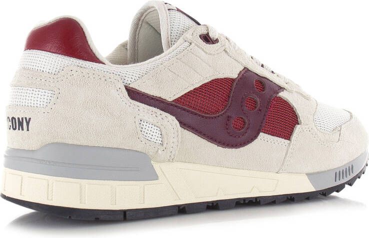 Saucony Shadow 5000 Wit Suede Lage sneakers Heren