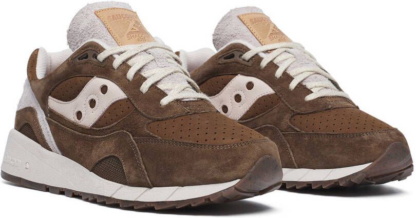 Saucony Shadow 6000 | Brown Moon Bruin Leer Lage sneakers Unisex