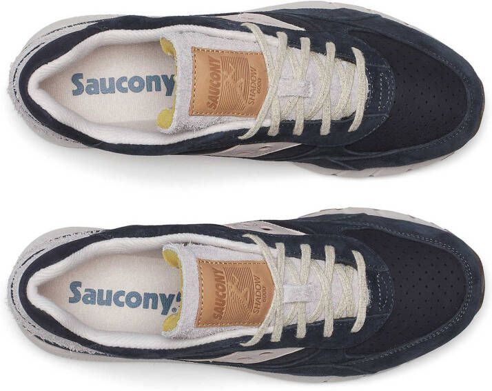 Saucony Shadow 6000 | Navy Moon Blauw Suede Lage sneakers Unisex