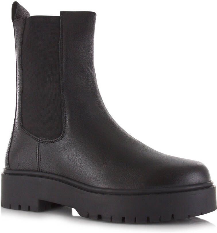 Shoecolate Leren chelsea boots Zwart Leer Chelsea boots Dames