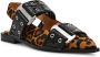 STEVE MADDEN Grand Ave-L slingbacks Zwart Synthetisch Slingback sandalen Dames - Thumbnail 9