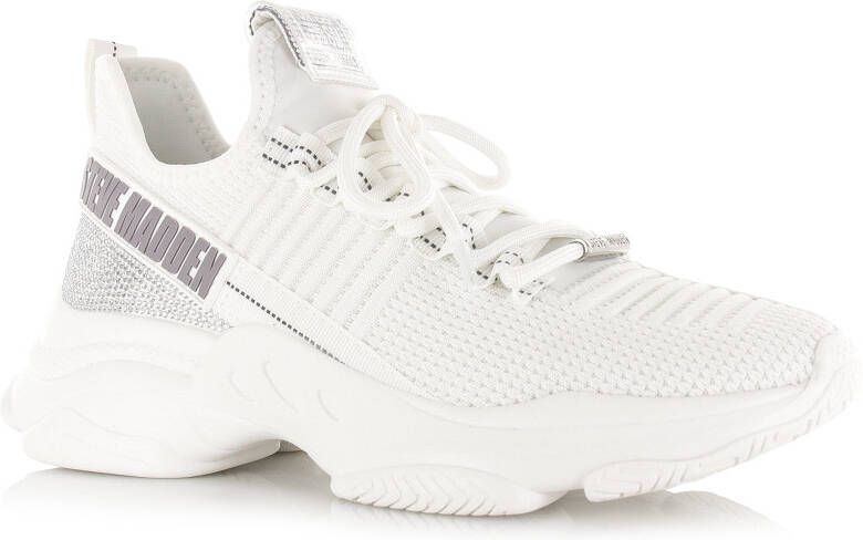 STEVE MADDEN Maxilla-R E sneaker white Wit Textiel Lage sneakers Dames