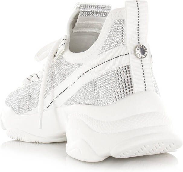 STEVE MADDEN Maxilla-R E sneaker white Wit Textiel Lage sneakers Dames