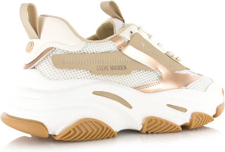 STEVE MADDEN Possession-E coconut milk Beige Synthetisch Lage sneakers Dames