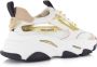 STEVE MADDEN Possession-E white tan Wit Textiel Lage sneakers Dames - Thumbnail 8