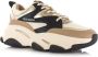 STEVE MADDEN Progressive khaki black Beige Mesh Lage sneakers Dames - Thumbnail 3