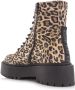 STEVE MADDEN Skylar Leopard veterboots Beige Suede Veterboots Dames - Thumbnail 3