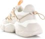 STEVE MADDEN Spectator sneakers dames Goud Synthetisch Lage sneakers Dames - Thumbnail 3