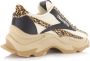 STEVE MADDEN Zoomz-L leopard multi Beige Mesh Lage sneakers Dames - Thumbnail 5