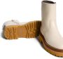 The HOFF Brand HOFF Bota Office off white boots Gebroken wit Leer Enkelboots Dames - Thumbnail 4