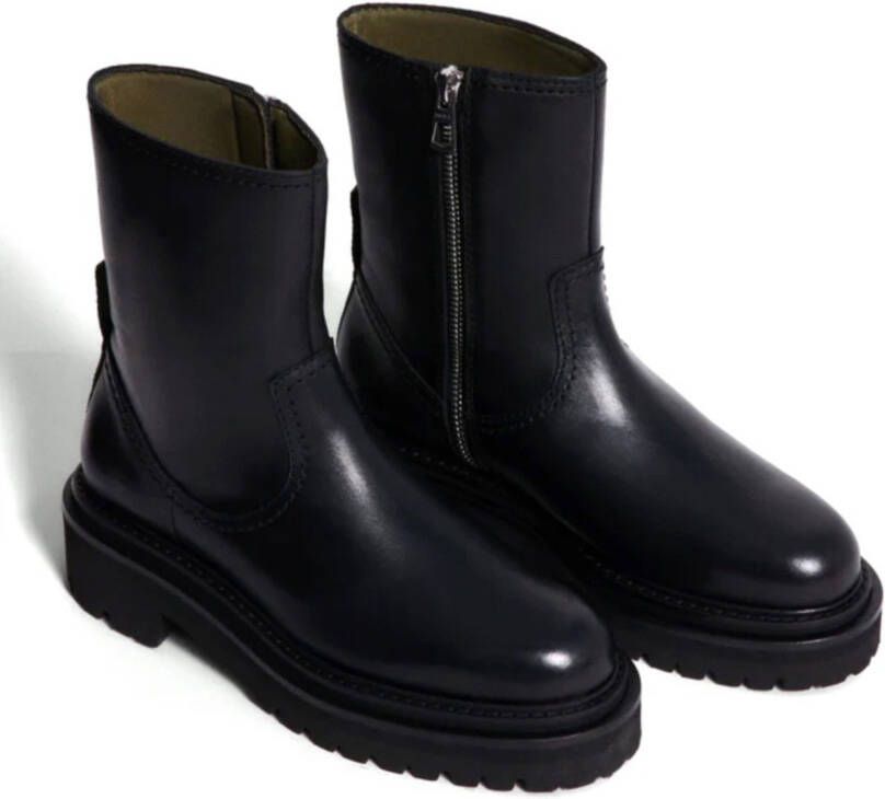 The HOFF Brand HOFF Bota Office zwarte boots Zwart Leer Enkelboots Dames