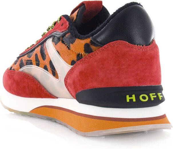 The HOFF Brand HOFF &apos;Orange Lady&apos; damessneakers Oranje Suede Lage sneakers Dames