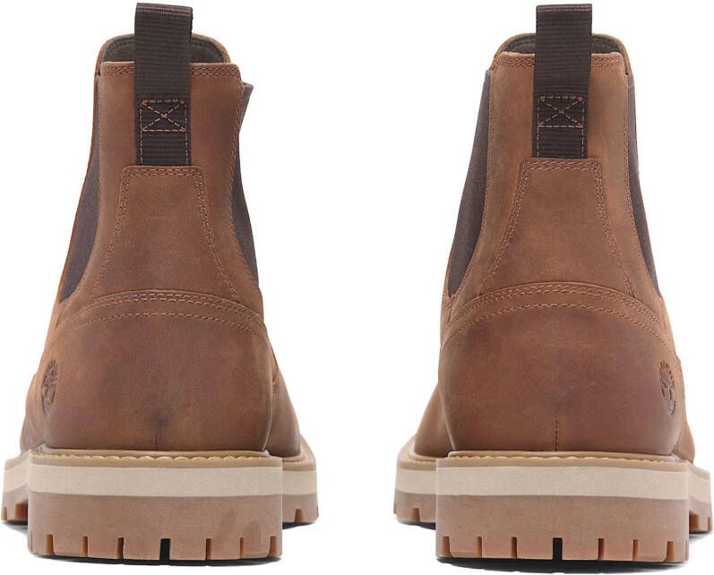 Timberland Britton road chelsea boot Bruin Leer Chelsea boots Heren