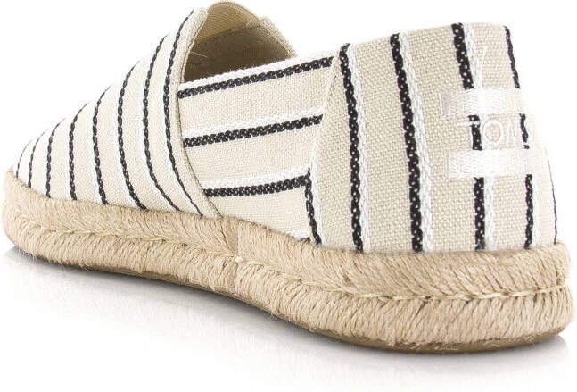 TOMS Alpargata Rope 2.0 | Fog Woven St Beige Textiel Espadrilles Unisex