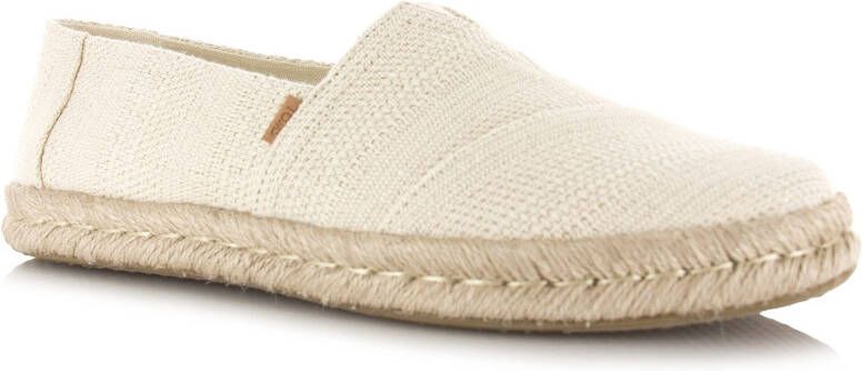 TOMS Alpargata rope 2.0 | Natural meta Beige Textiel Espadrilles Dames