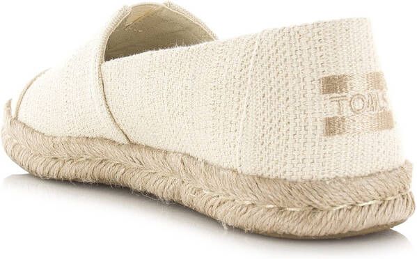 TOMS Alpargata rope 2.0 | Natural meta Beige Textiel Espadrilles Dames