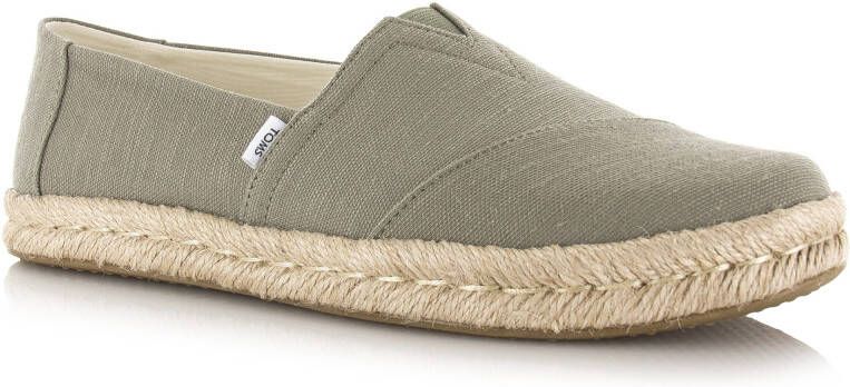 TOMS Alpargata Rope 2.0 | Olive Groen Katoen Espadrilles Dames